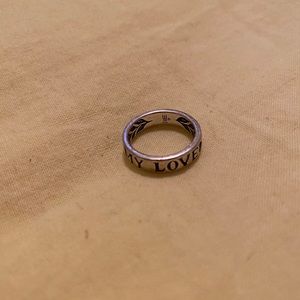 James Avery “My Love” Ring- Size 7